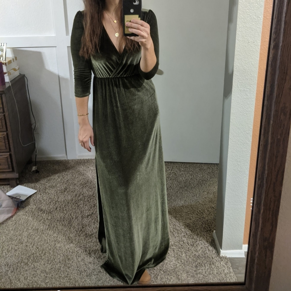Baltic Born Olive Maxi Dress